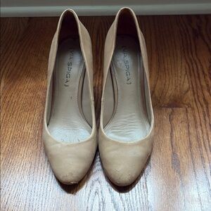 Via Spiga Women's Tan/Nude Wedge Pumps